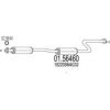 MTS 01.56460 Middle Silencer